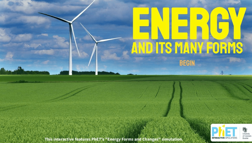 Energy and its Many Forms: Opens in New Tab