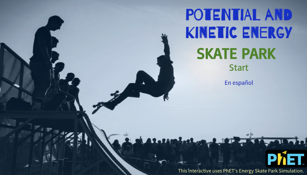 Potential and Kinetic Energy: Opens in New Tab