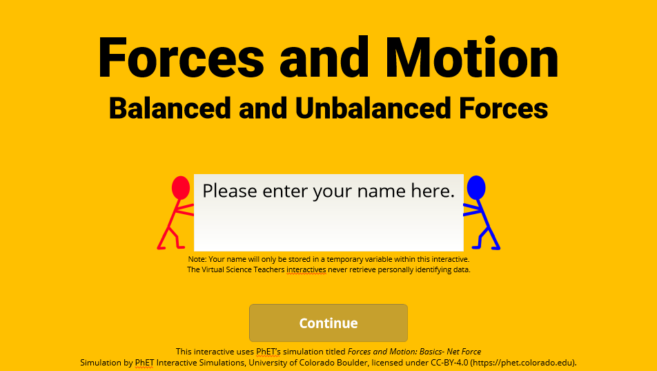 Forces and Motion Balanced and Unbalanced Forces