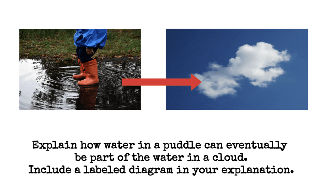 Puddle and Cloud