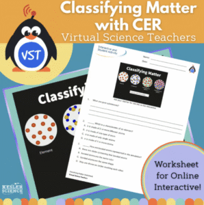 Classifying Matter Worksheet