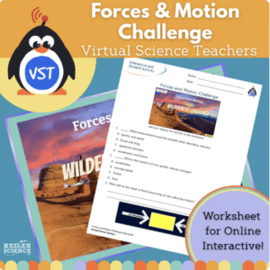 Forces and Motion Worksheet Open in TPT