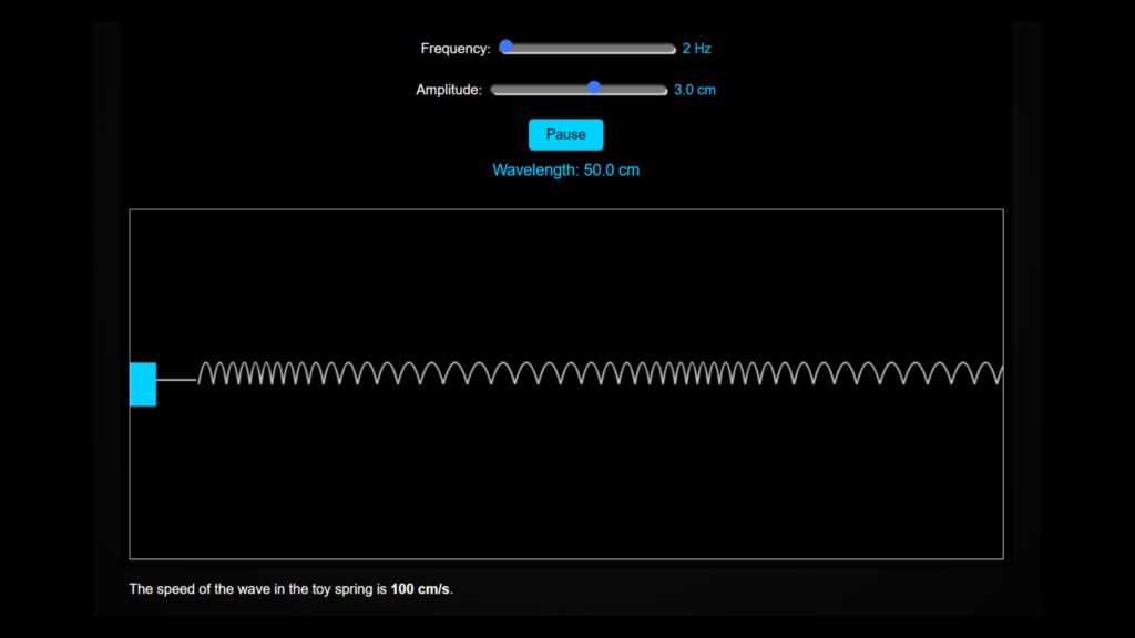 Longitudinal Wave in Spring