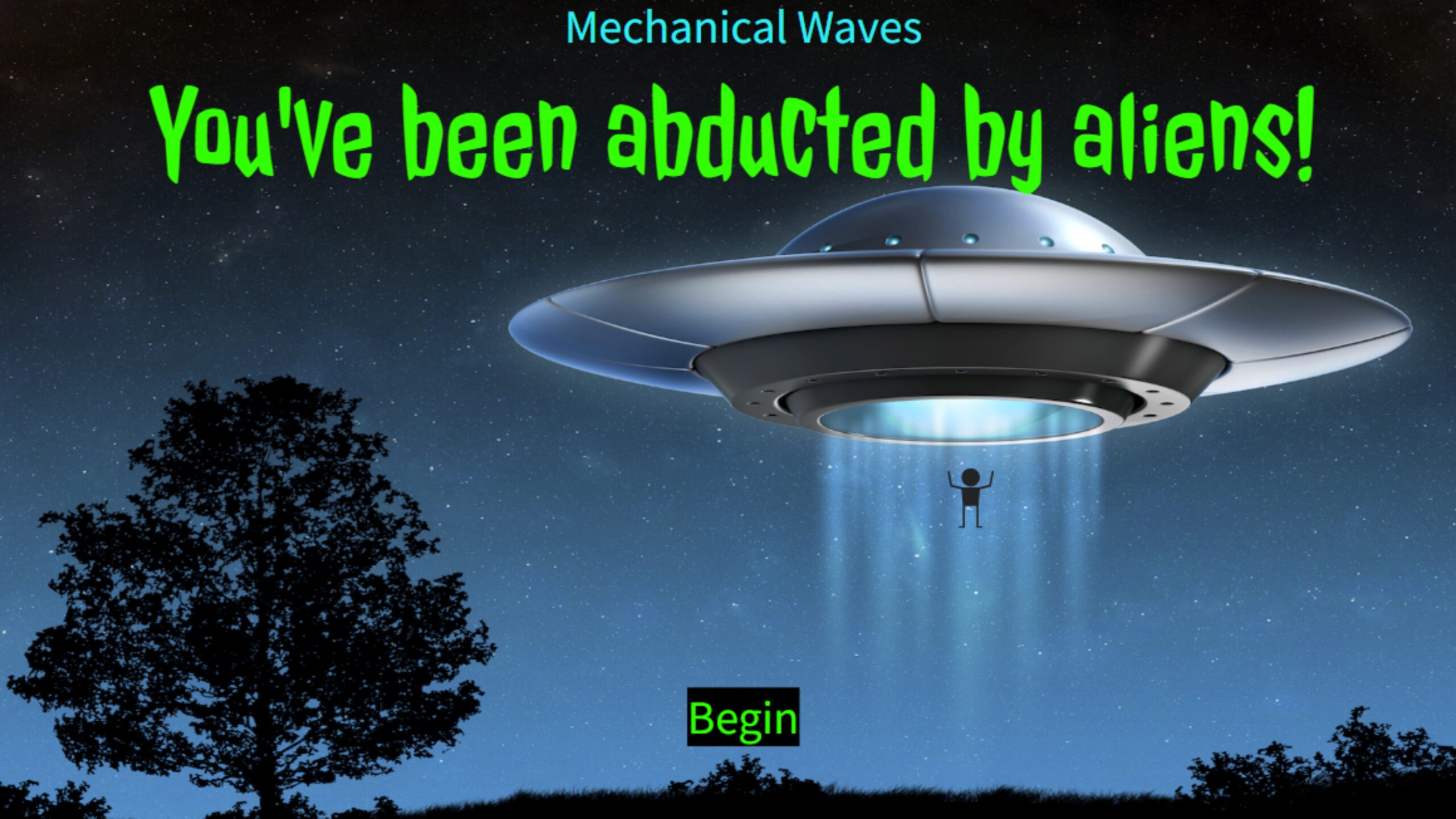 Mechanical Waves Escape Room