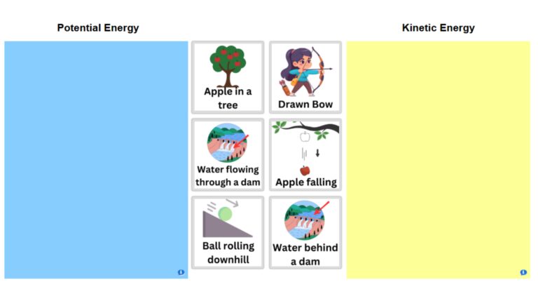 Potential and Kinetic Energy Sort
