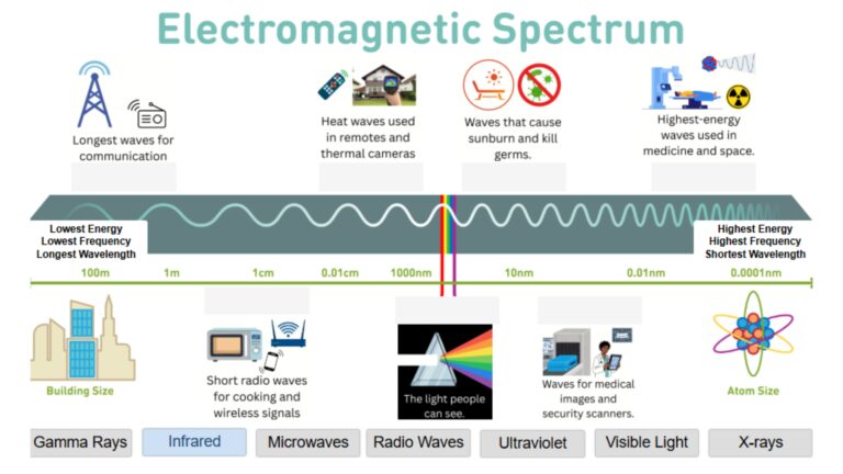 EM Spectrum Waves Type Drag and Drop
