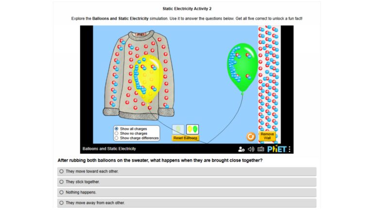 Static Electricity Activity 2