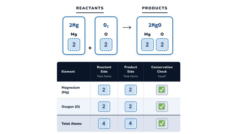 Conservation of Matter in Burning Magnesium