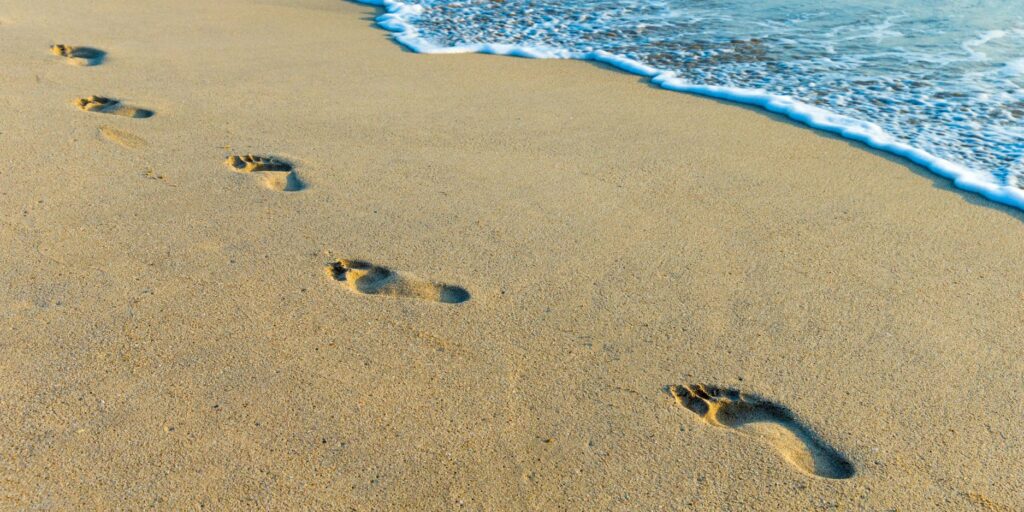 Footprints in Sand
