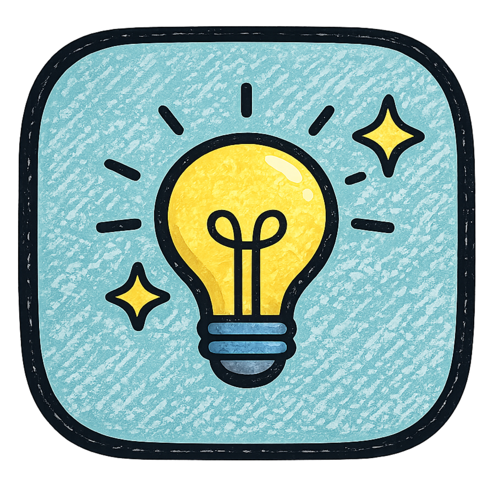 Light bulb engagement icon