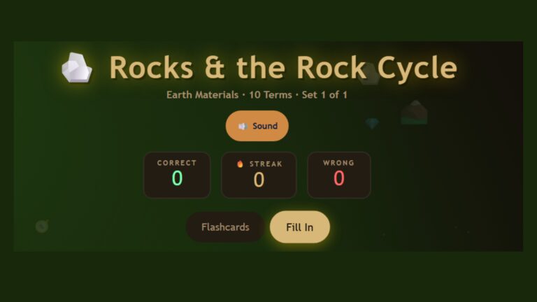 Rocks and the Rock Cycle