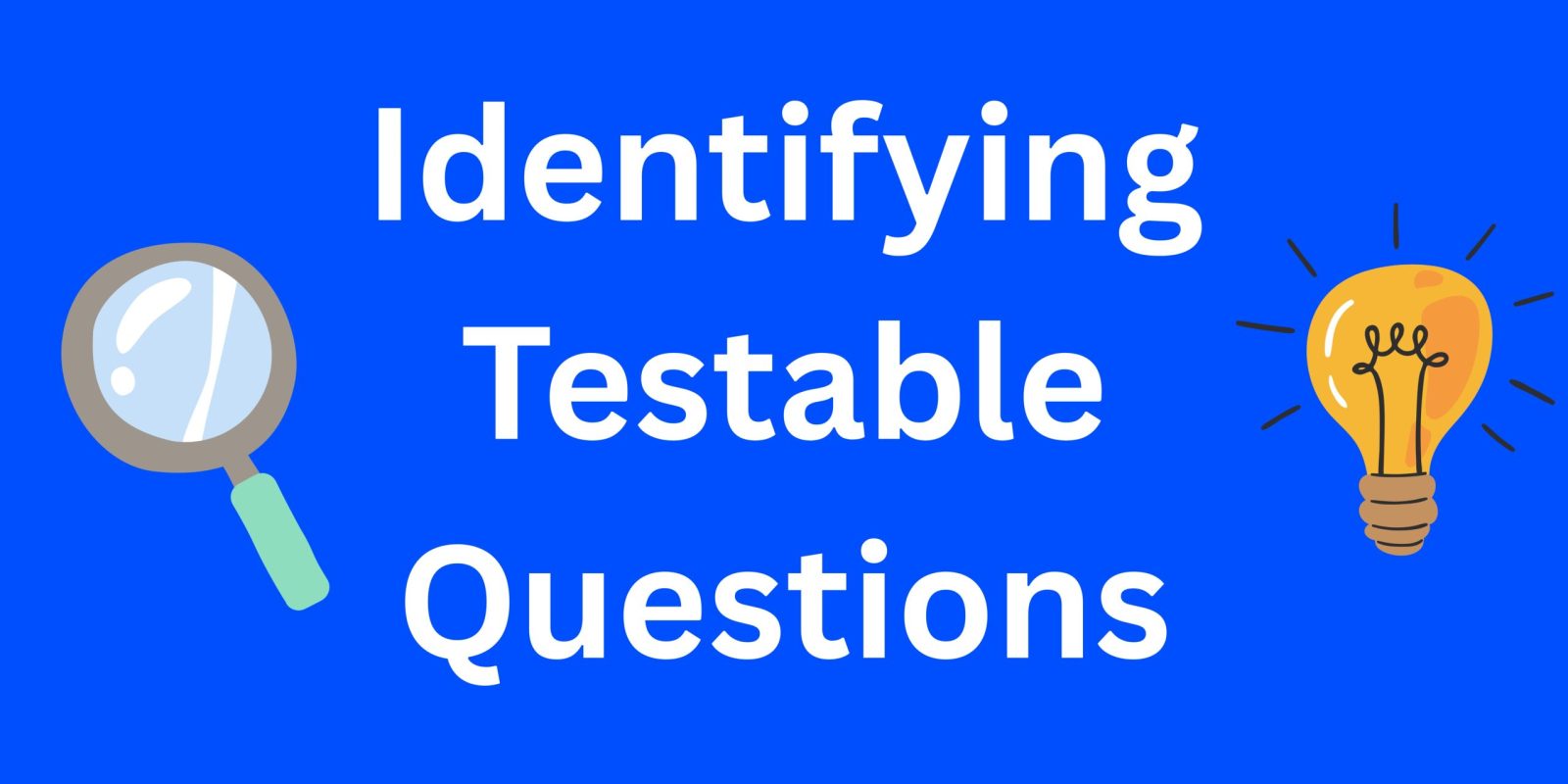 Identifying Scientific Questions